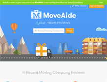 Tablet Screenshot of moveaide.com